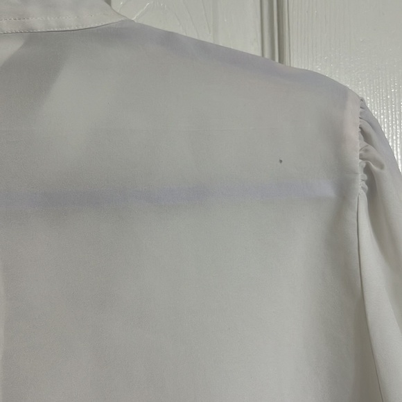 VTG Alicia Polyester Ruffled Blouse Top Ladies Women’s Size 38 - Picture 8 of 8